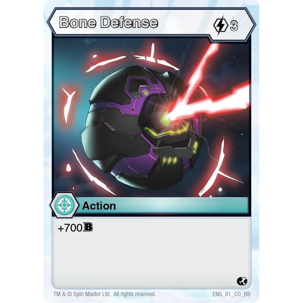 Image for Bone Defense (61) (BB) - Bakugan TCG