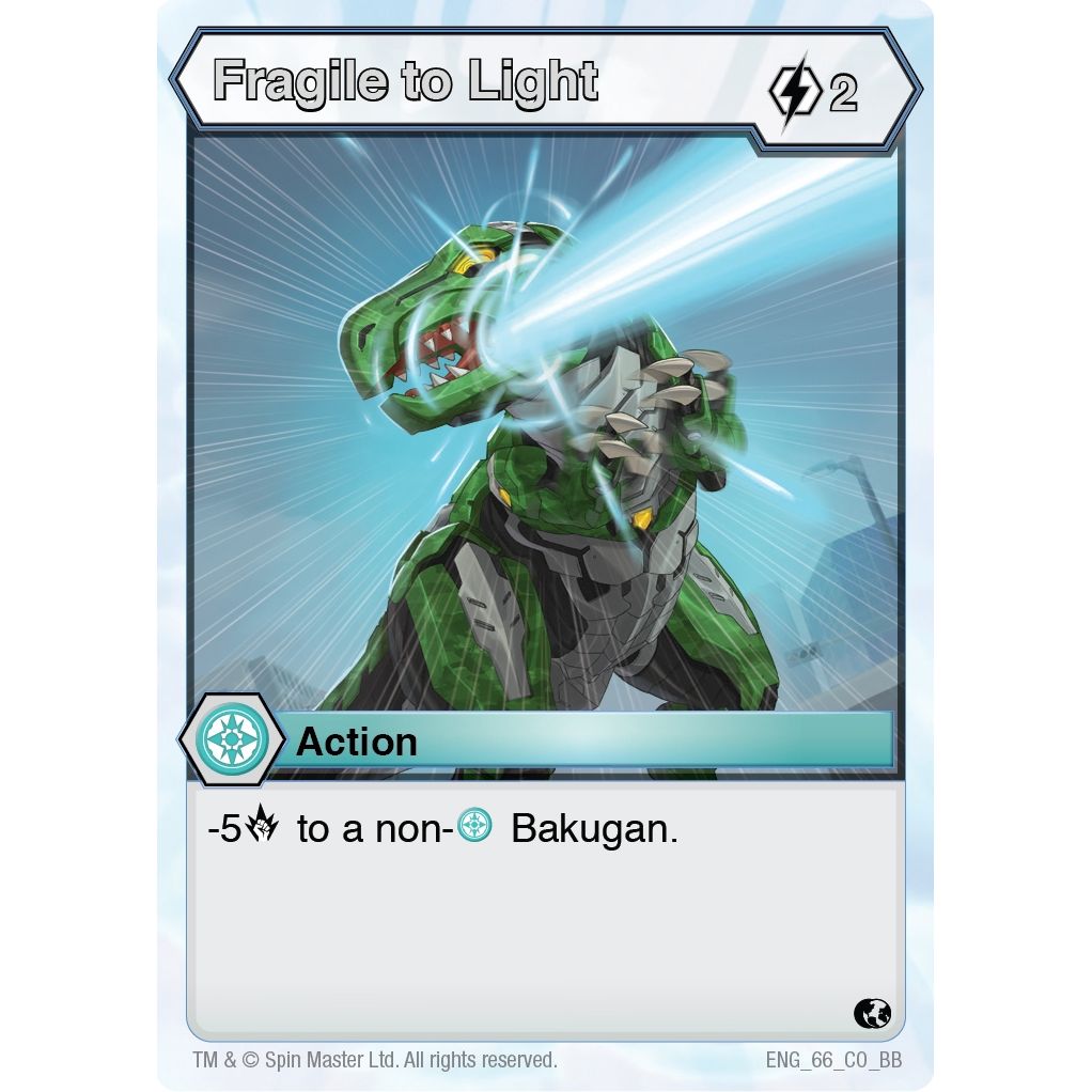 Image for Fragile to Light (66) (BB) - Bakugan TCG