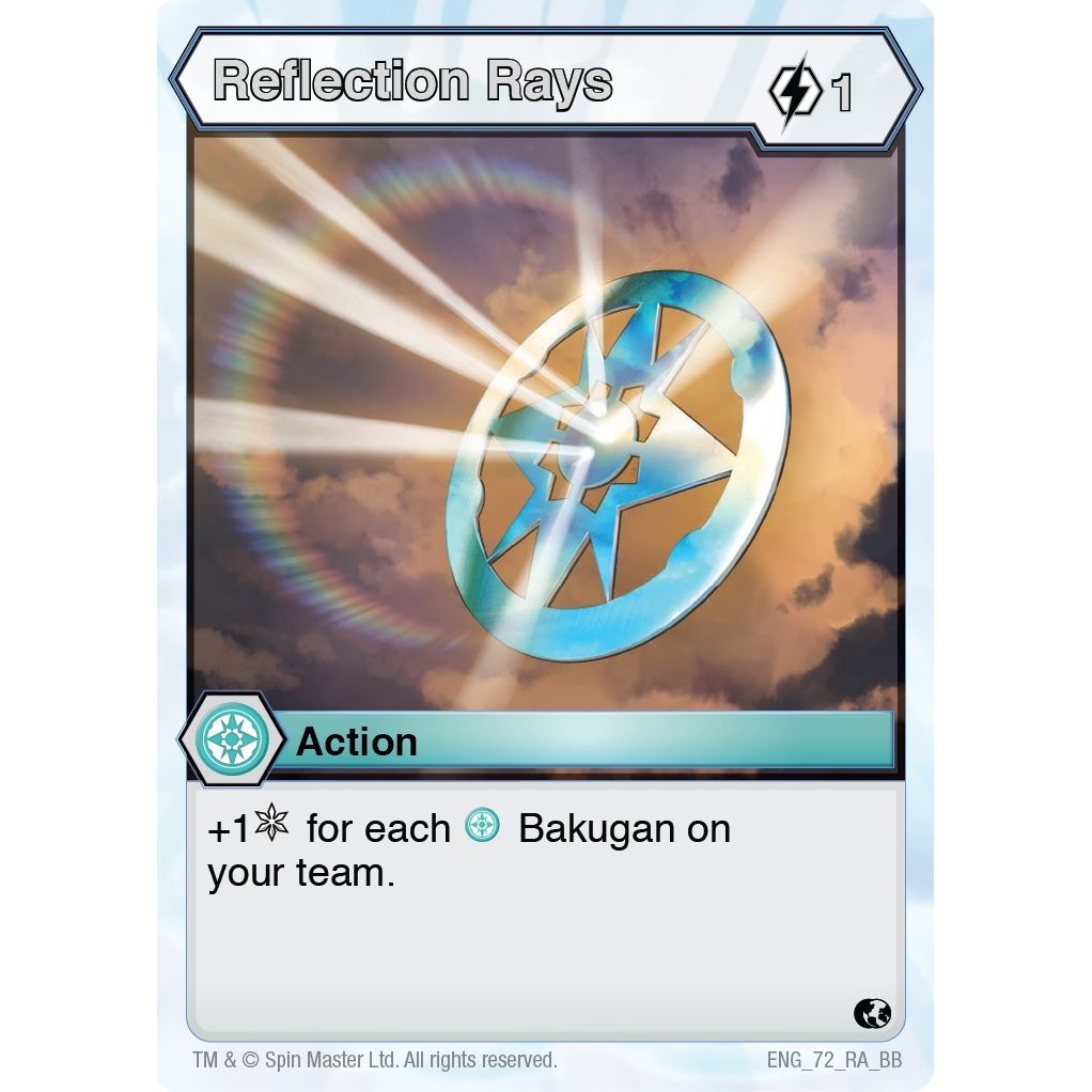 Image for Reflection Rays (72) (BB) - Bakugan TCG