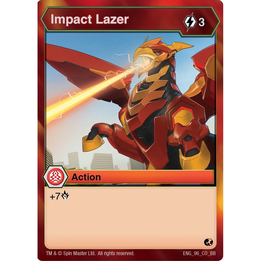 Image for Impact Lazer (96) (BB) - Bakugan TCG