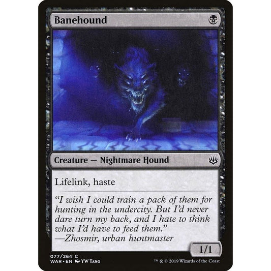 Image for Banehound (77) (WAR) - Magic: The Gathering
