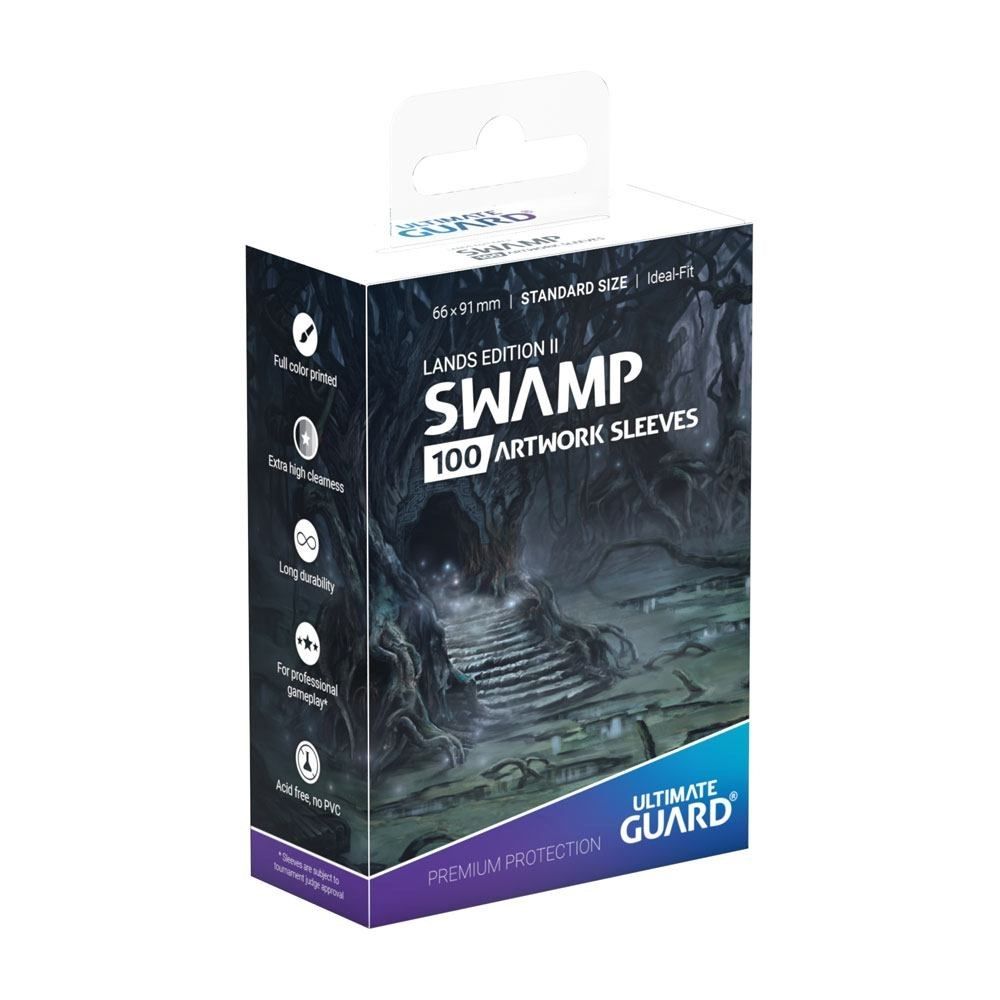 Image for Lands Edition II Standard Size Artwork Sleeves - Swamp (100-Pack) - Card Sleeves