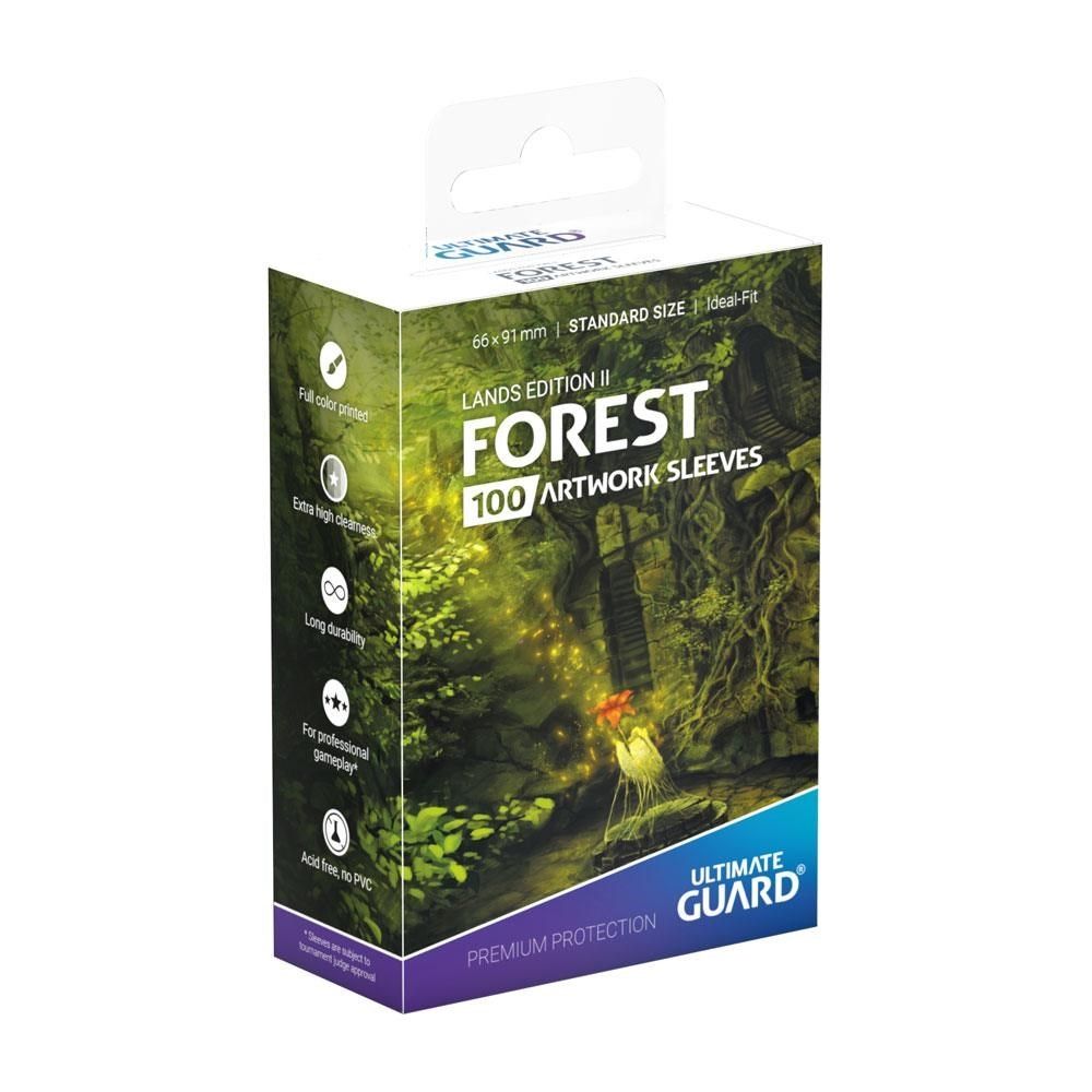 Image for Lands Edition II Standard Size Artwork Sleeves - Forest (100-Pack) - Card Sleeves
