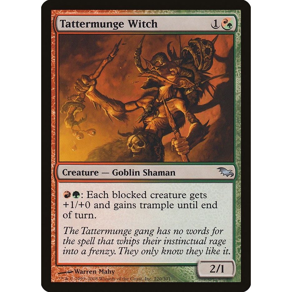 Image for Tattermunge Witch (220) (SHM) - Magic: The Gathering