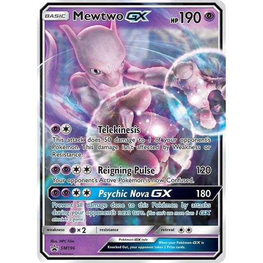Image for Mewtwo GX - SM196 (SM196) (SMP) - Pokemon