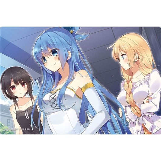 Image for Bushiroad Rubber Mat Collection Vol.295: Kadokawa Sneaker Bunko - KonoSuba - Aqua, Megumin & Darkness - Playmats