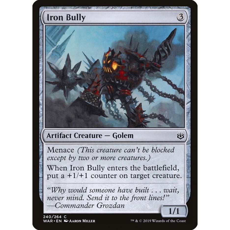 Image for Iron Bully (240) (WAR) - Magic: The Gathering
