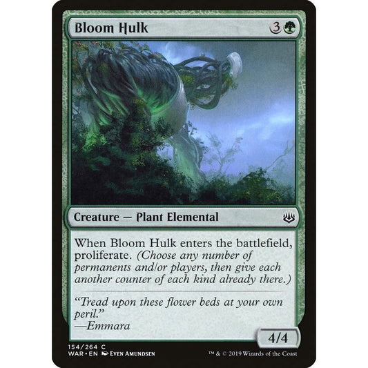 Image for Bloom Hulk (154) (WAR) - Magic: The Gathering
