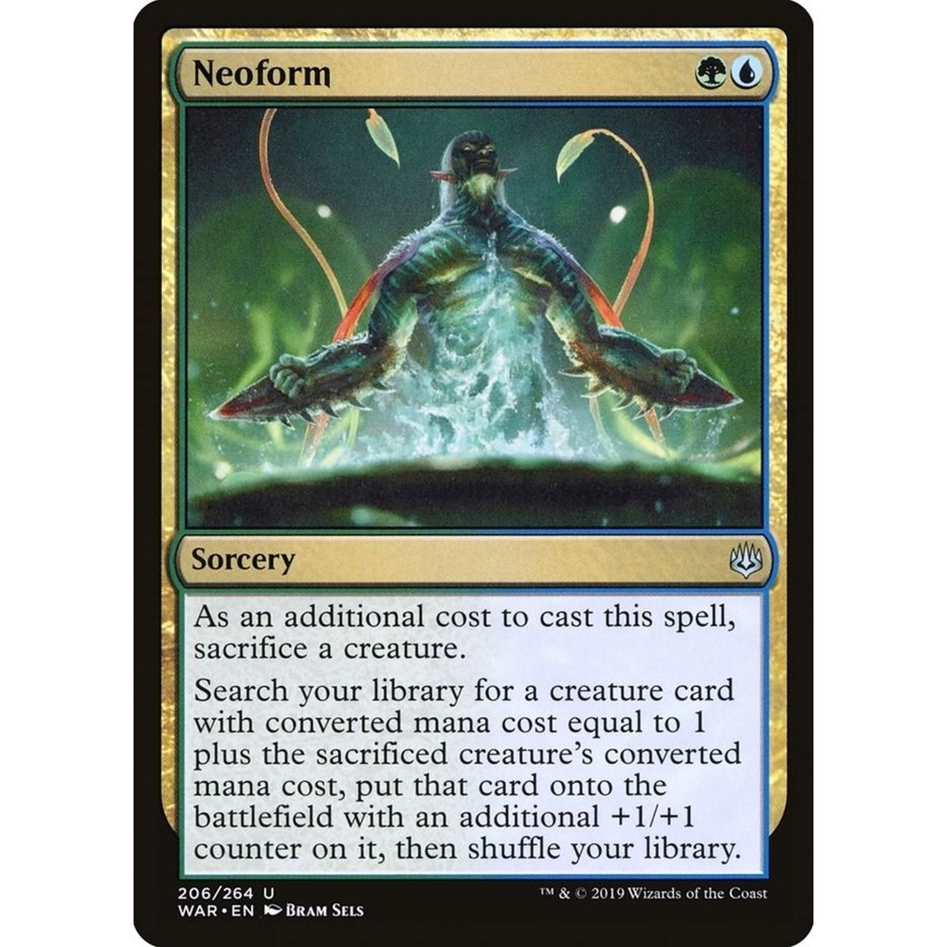 Image for Neoform (206) (WAR) - Magic: The Gathering