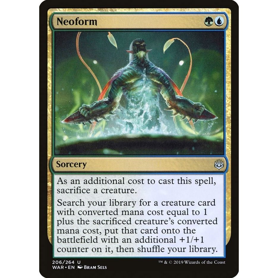 Image for Neoform (206) (WAR) - Magic: The Gathering