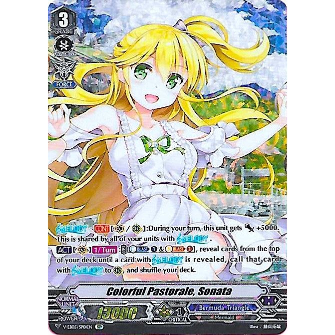 Image for Colorful Pastorale, Sonata (SP) (V-EB05/SP01EN) (V-EB05) - Cardfight Vanguard