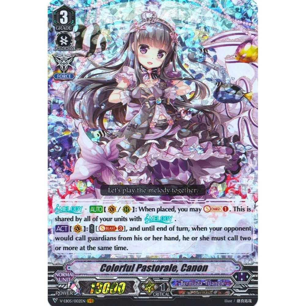 Image for Colorful Pastorale, Canon (V-EB05/002EN) (V-EB05) - Cardfight Vanguard