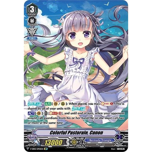 Image for Colorful Pastorale, Canon (SP) (V-EB05/SP02EN) (V-EB05) - Cardfight Vanguard