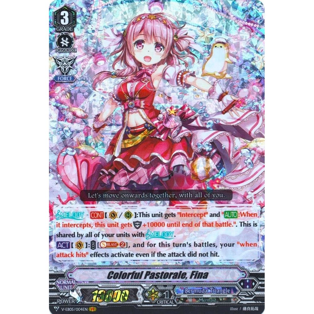 Image for Colorful Pastorale, Fina (V-EB05/004EN) (V-EB05) - Cardfight Vanguard