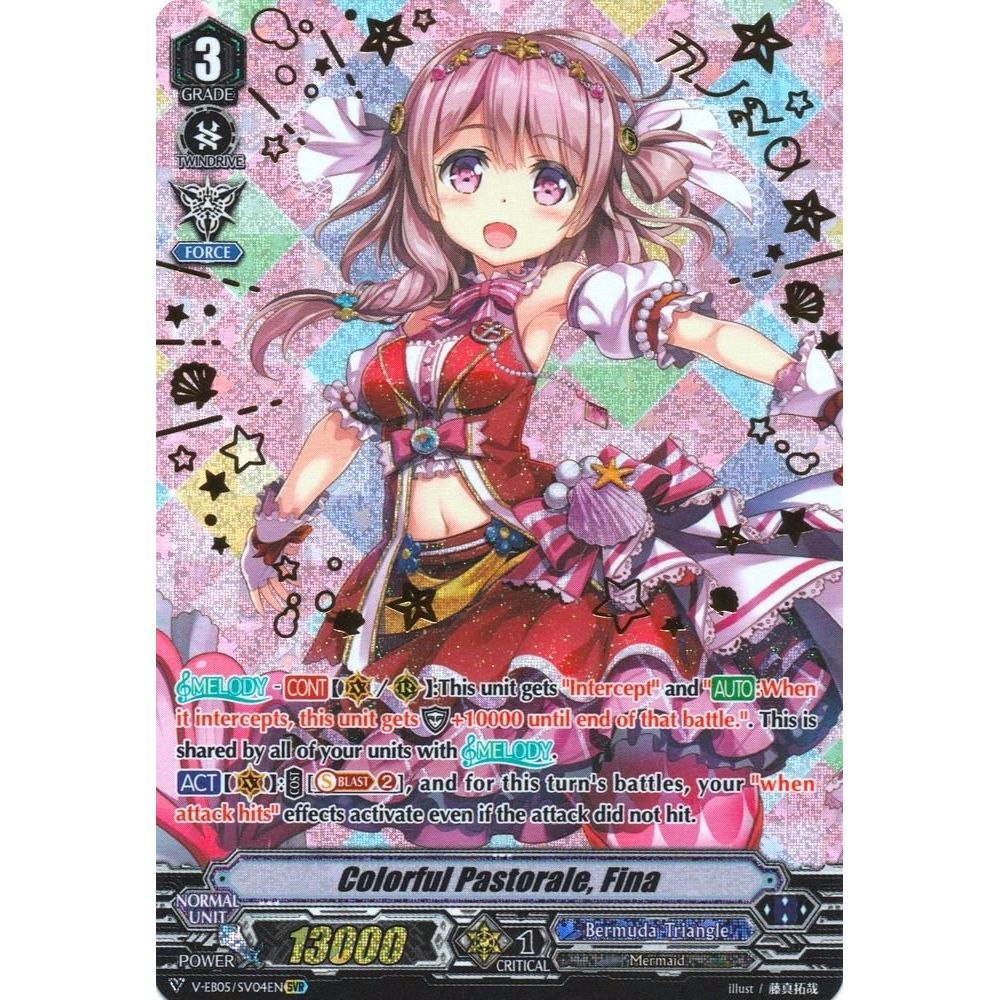 Image for Colorful Pastorale, Fina (SVR) (V-EB05/SV04EN) (V-EB05) - Cardfight Vanguard