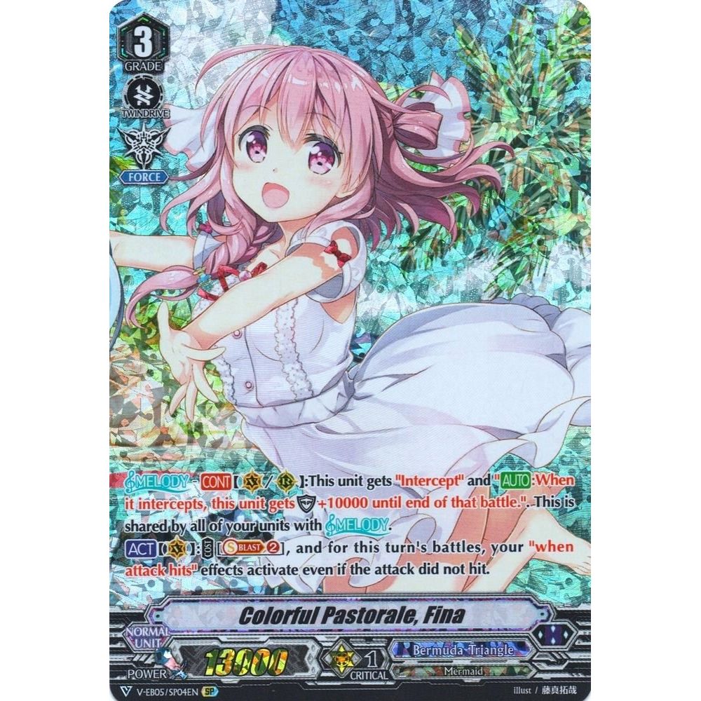 Image for Colorful Pastorale, Fina (SP) (V-EB05/SP04EN) (V-EB05) - Cardfight Vanguard