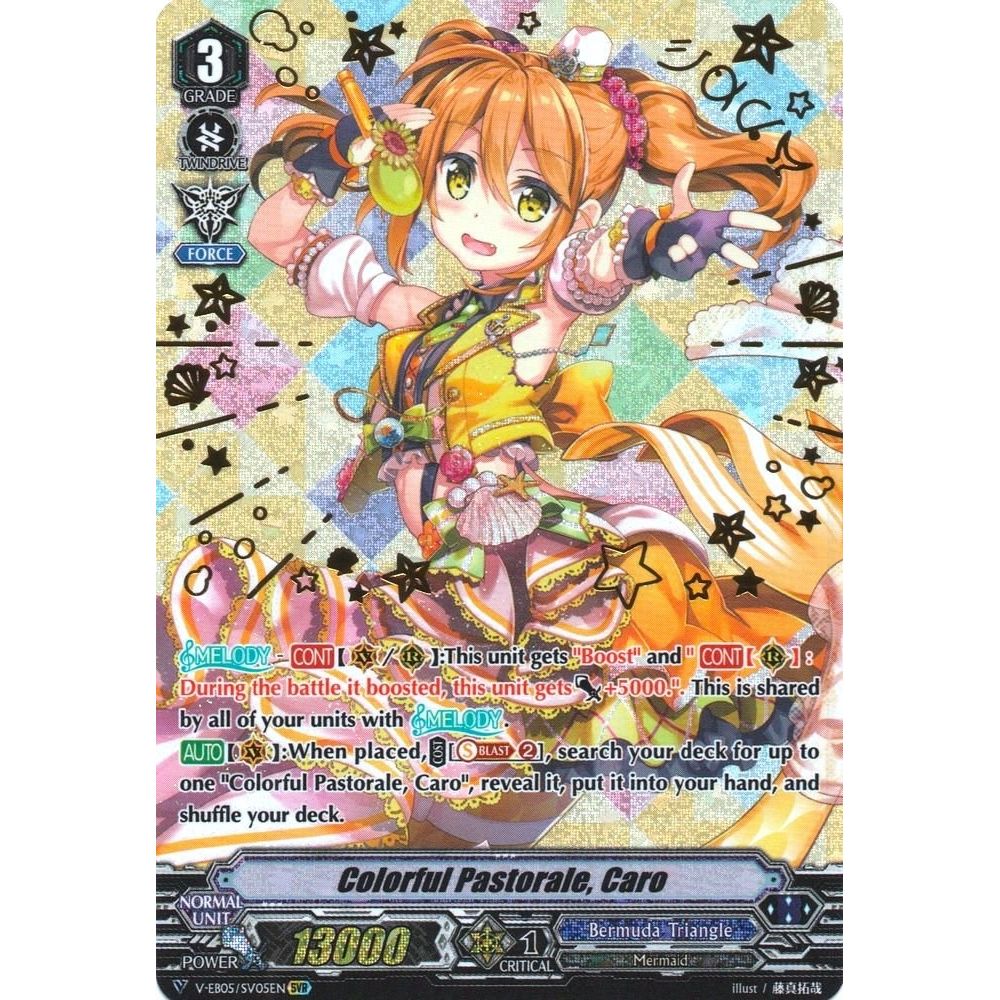 Image for Colorful Pastorale, Caro (SVR) (V-EB05/SV05EN) (V-EB05) - Cardfight Vanguard