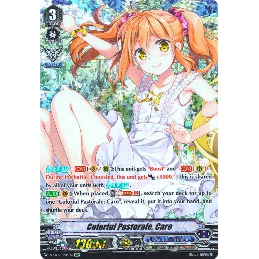 Image for Colorful Pastorale, Caro (SP) (V-EB05/SP05EN) (V-EB05) - Cardfight Vanguard