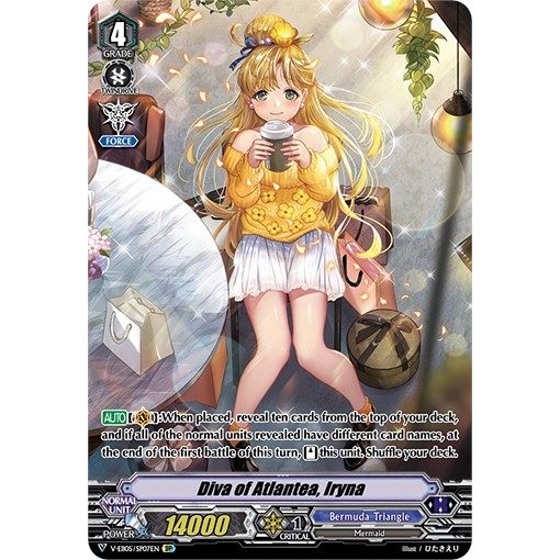Image for Diva of Atlantea, Iryna (SP) (V-EB05/SP07EN) (V-EB05) - Cardfight Vanguard