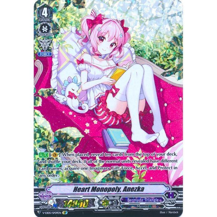Image for Heart Monopoly, Anezka (SP) (V-EB05/SP09EN) (V-EB05) - Cardfight Vanguard
