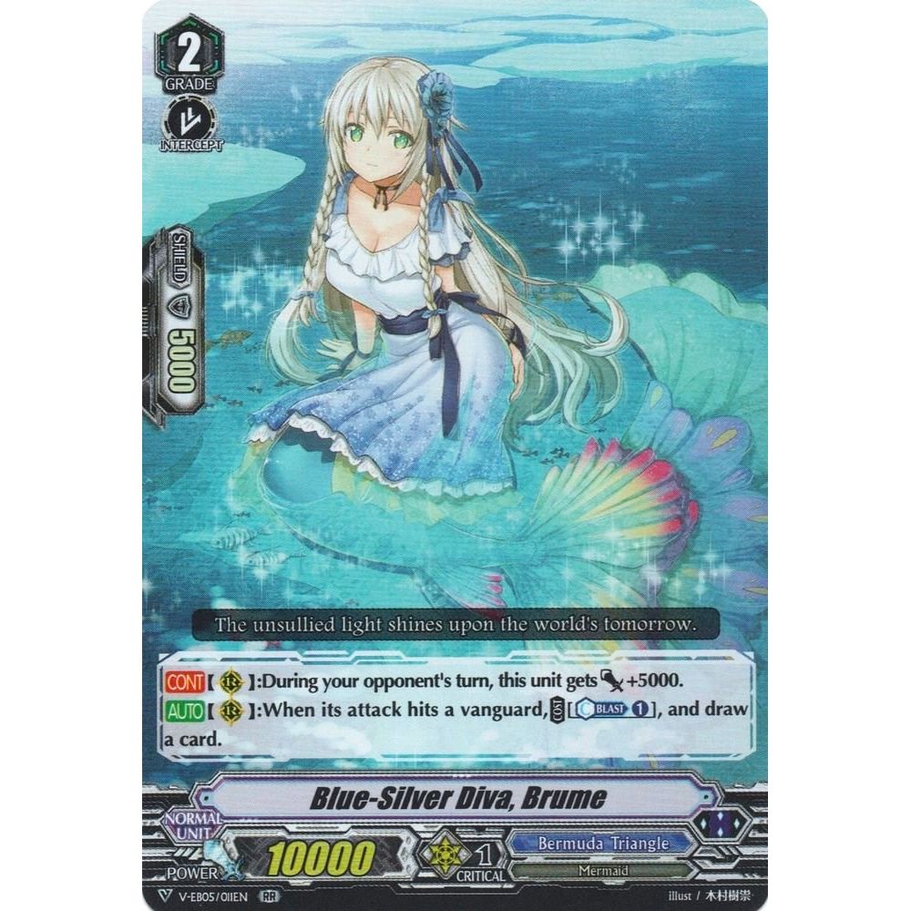 Image for Blue-Silver Diva, Brume (V-EB05/011EN) (V-EB05) - Cardfight Vanguard
