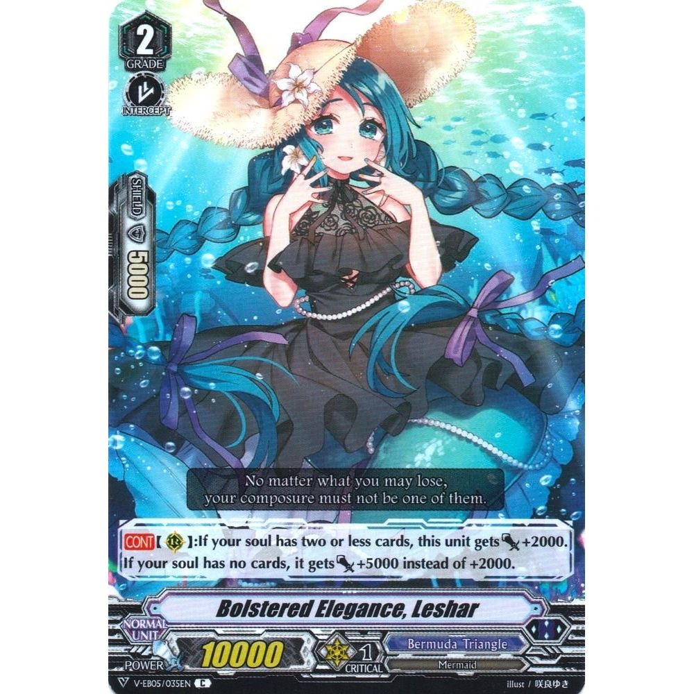 Image for Bolstered Elegance, Leshar (V-EB05/035EN) (V-EB05) - Cardfight Vanguard