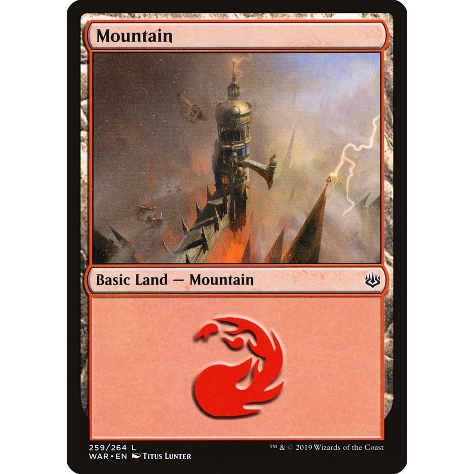 Image for Mountain (259) (259) (WAR) - Magic: The Gathering