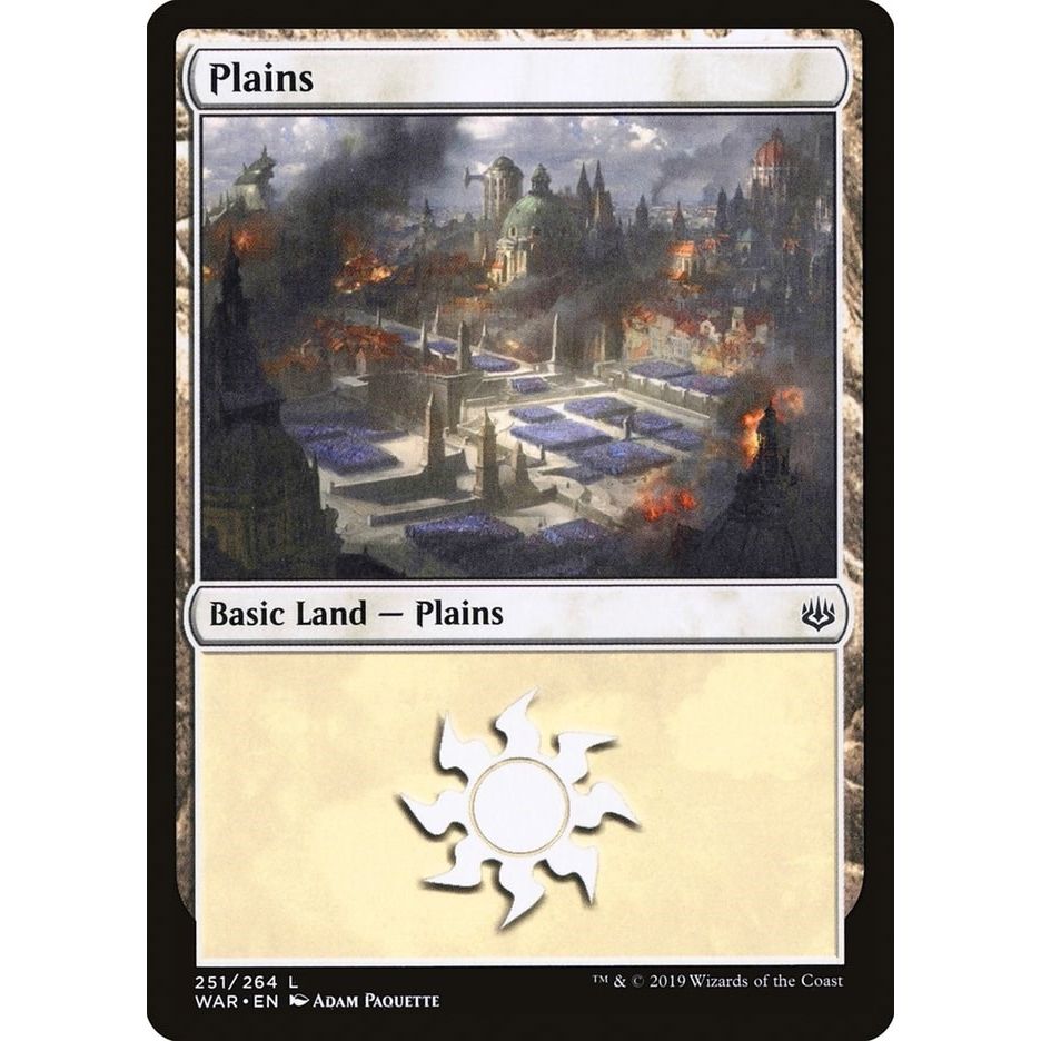 Image for Plains (251) (251) (WAR) - Magic: The Gathering