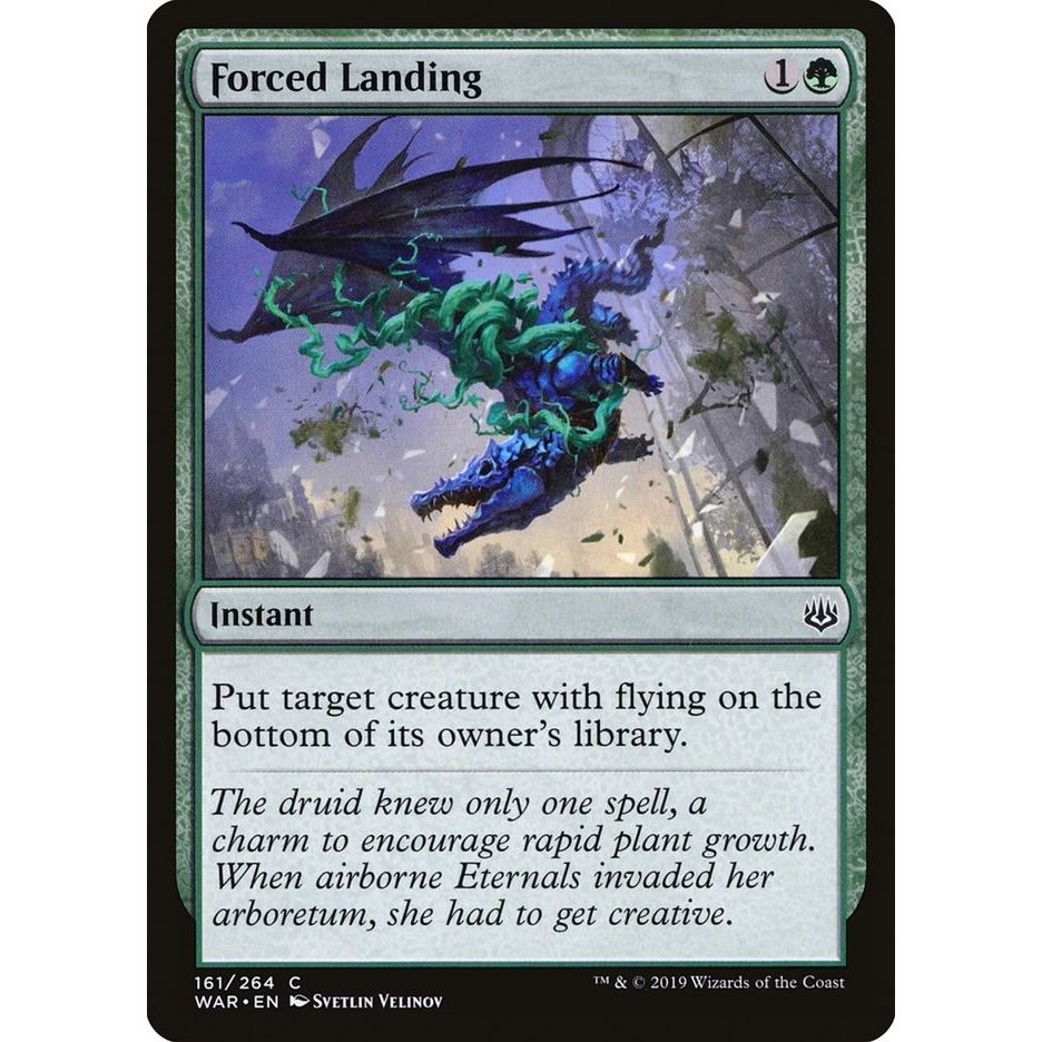Image for Forced Landing (161) (WAR) - Magic: The Gathering