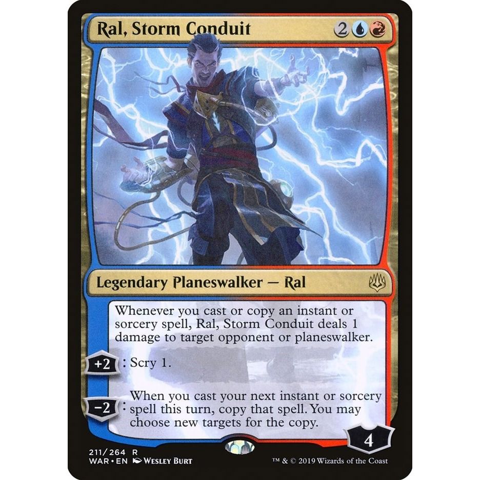 Image for Ral, Storm Conduit (211) (WAR) - Magic: The Gathering