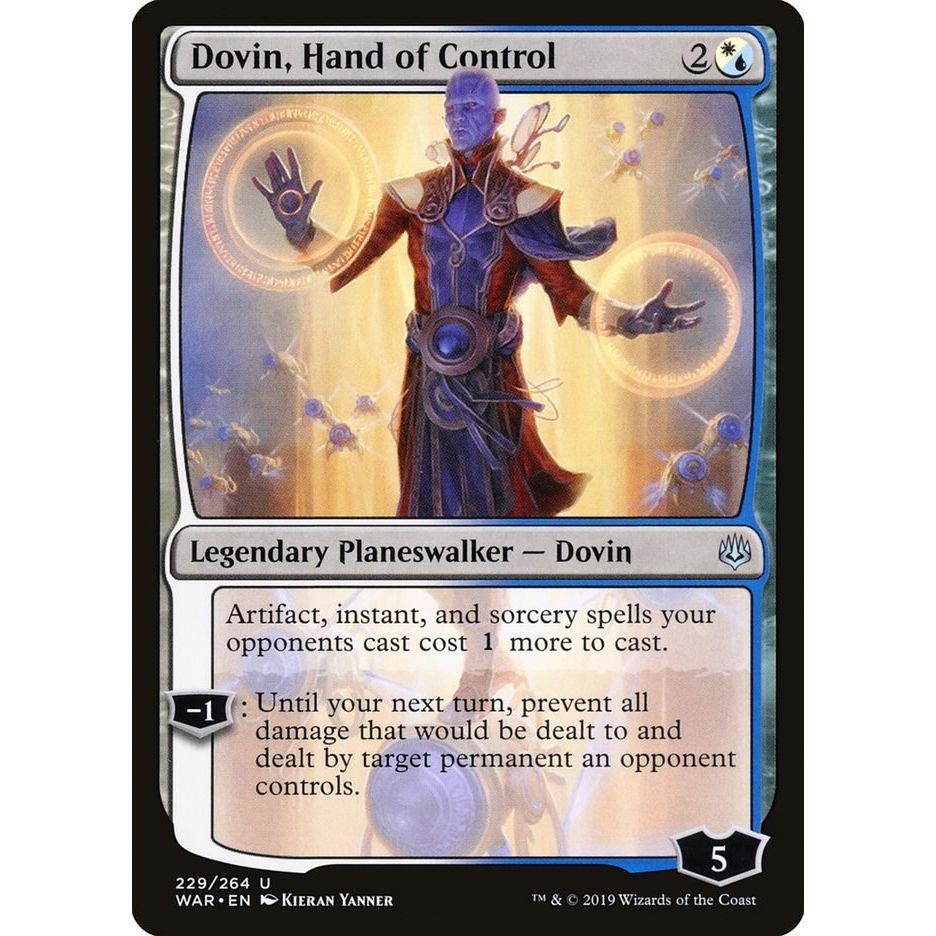 Image for Dovin, Hand of Control (229) (WAR) - Magic: The Gathering