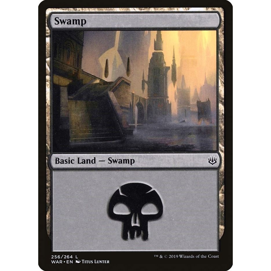Image for Swamp (256) (256) (WAR) - Magic: The Gathering