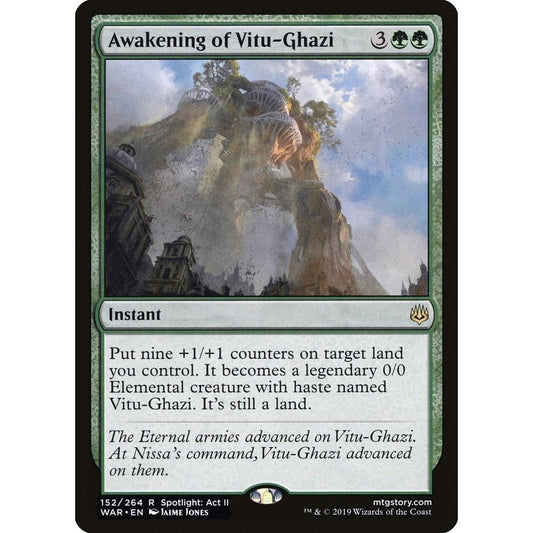Image for Awakening of Vitu-Ghazi (152) (WAR) - Magic: The Gathering