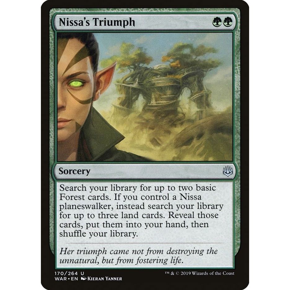 Image for Nissa's Triumph (170) (WAR) - Magic: The Gathering