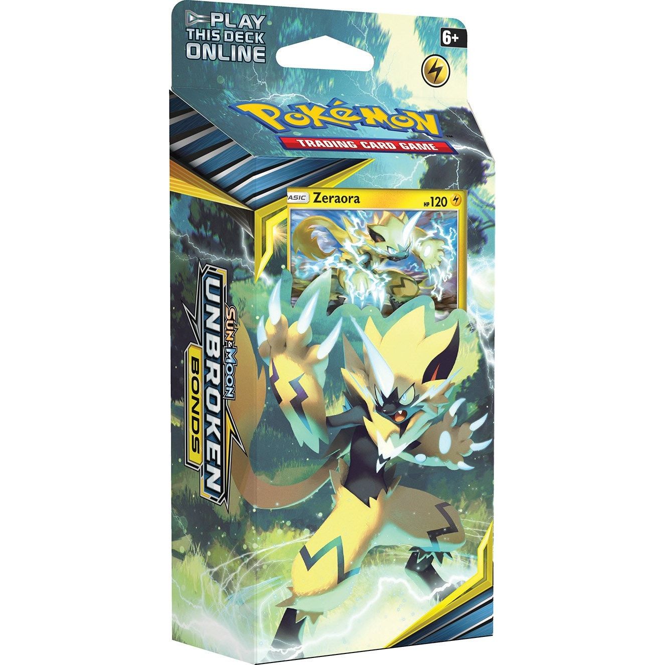 Image for Unbroken Bonds Lightning Loop Theme Deck - [Zeraora] - Pokemon