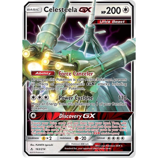 Image for Celesteela GX (163/214) (SM10) - Pokemon