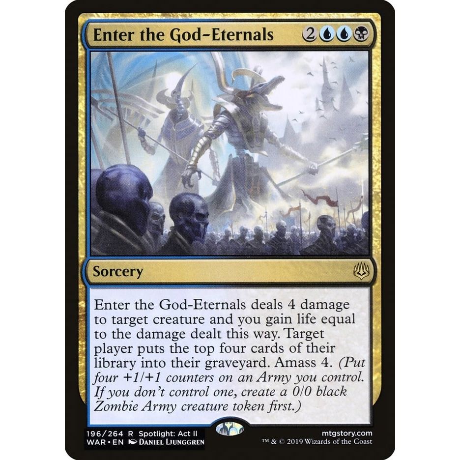 Image for Enter the God-Eternals (196) (WAR) - Magic: The Gathering