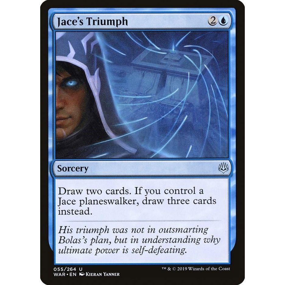 Image for Jace's Triumph (55) (WAR) - Magic: The Gathering