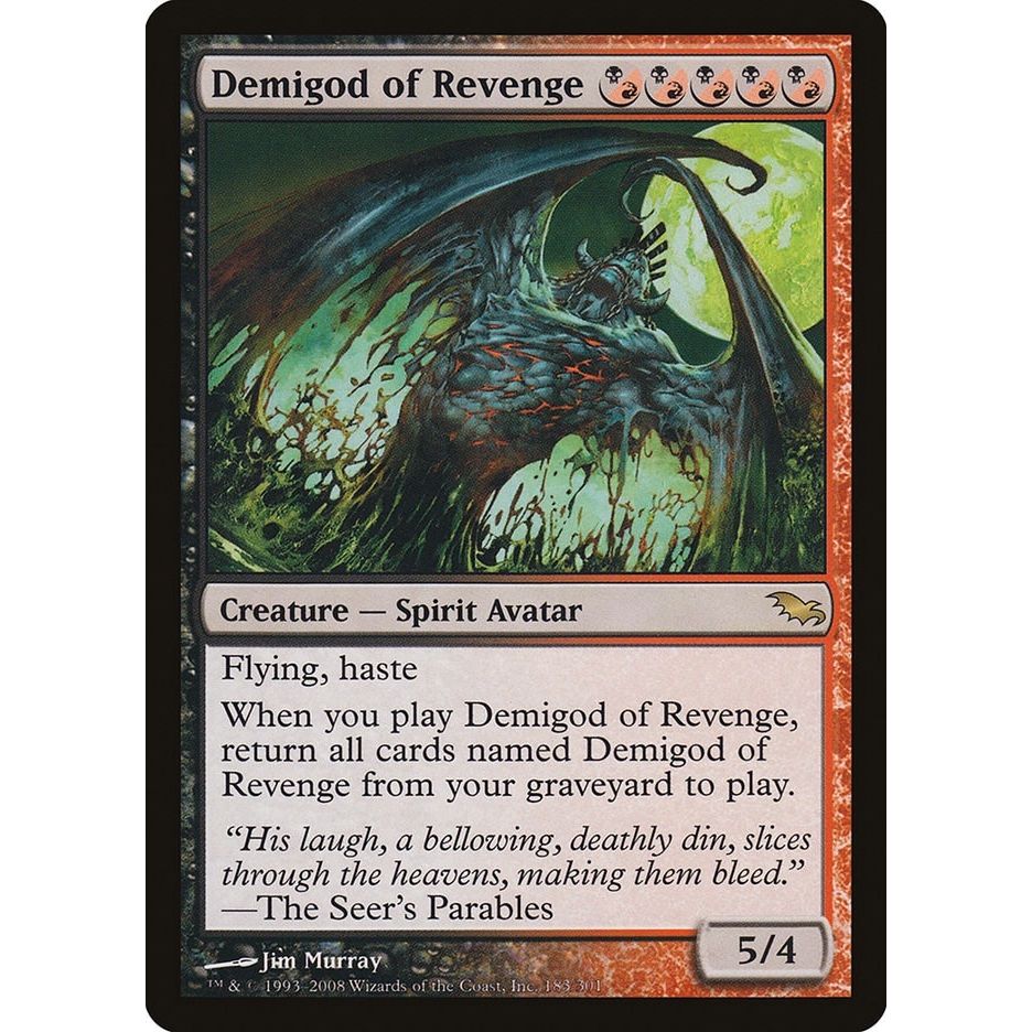 Image for Demigod of Revenge (183) (SHM) - Magic: The Gathering
