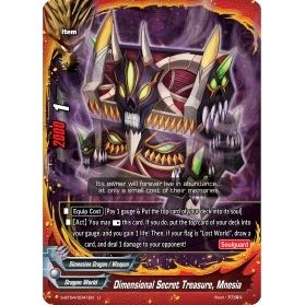 Image for Dimensional Secret Treasure, Mnesia (S-BT04/0041EN) (S-BT04) - Future Card BuddyFight