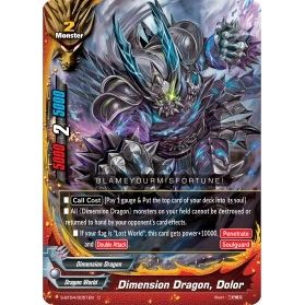 Image for Dimension Dragon, Dolor (S-BT04/0051EN) (S-BT04) - Future Card BuddyFight