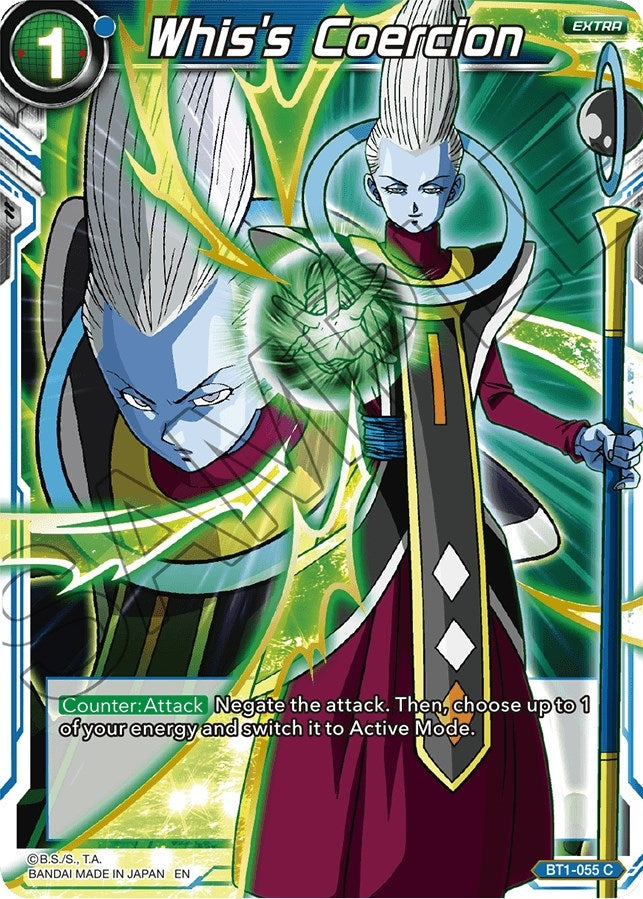 Image for Whis's Coercion (Alternate Art) (BT1-055) (DBS-EB06) - Dragon Ball Super: Masters