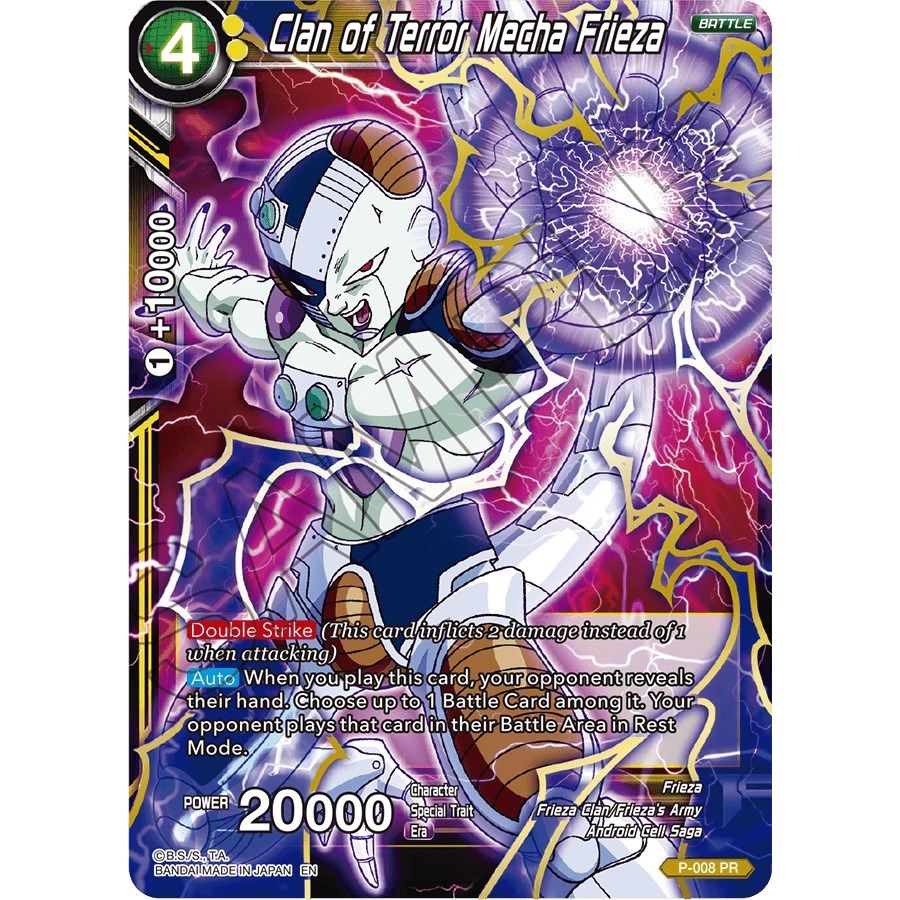 Image for Clan of Terror Mecha Frieza (Alternate Art) (P-008) (DBS-EB06) - Dragon Ball Super: Masters