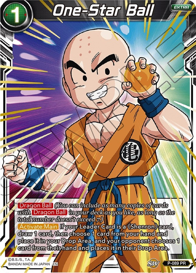 Image for One-Star Ball (Alternate Art) (P-089) (DBS-EB06) - Dragon Ball Super: Masters