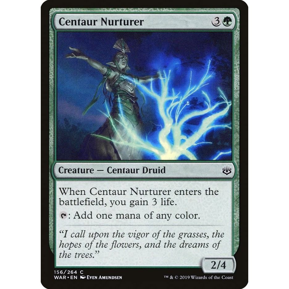Image for Centaur Nurturer (156) (WAR) - Magic: The Gathering