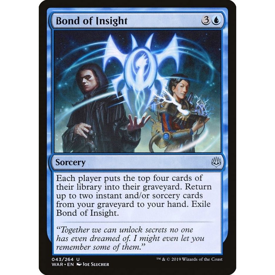 Image for Bond of Insight (43) (WAR) - Magic: The Gathering