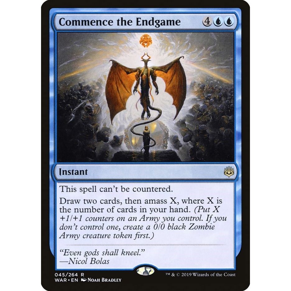 Image for Commence the Endgame (45) (WAR) - Magic: The Gathering