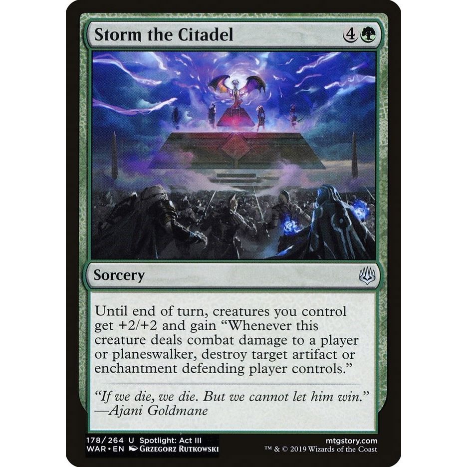 Image for Storm the Citadel (178) (WAR) - Magic: The Gathering