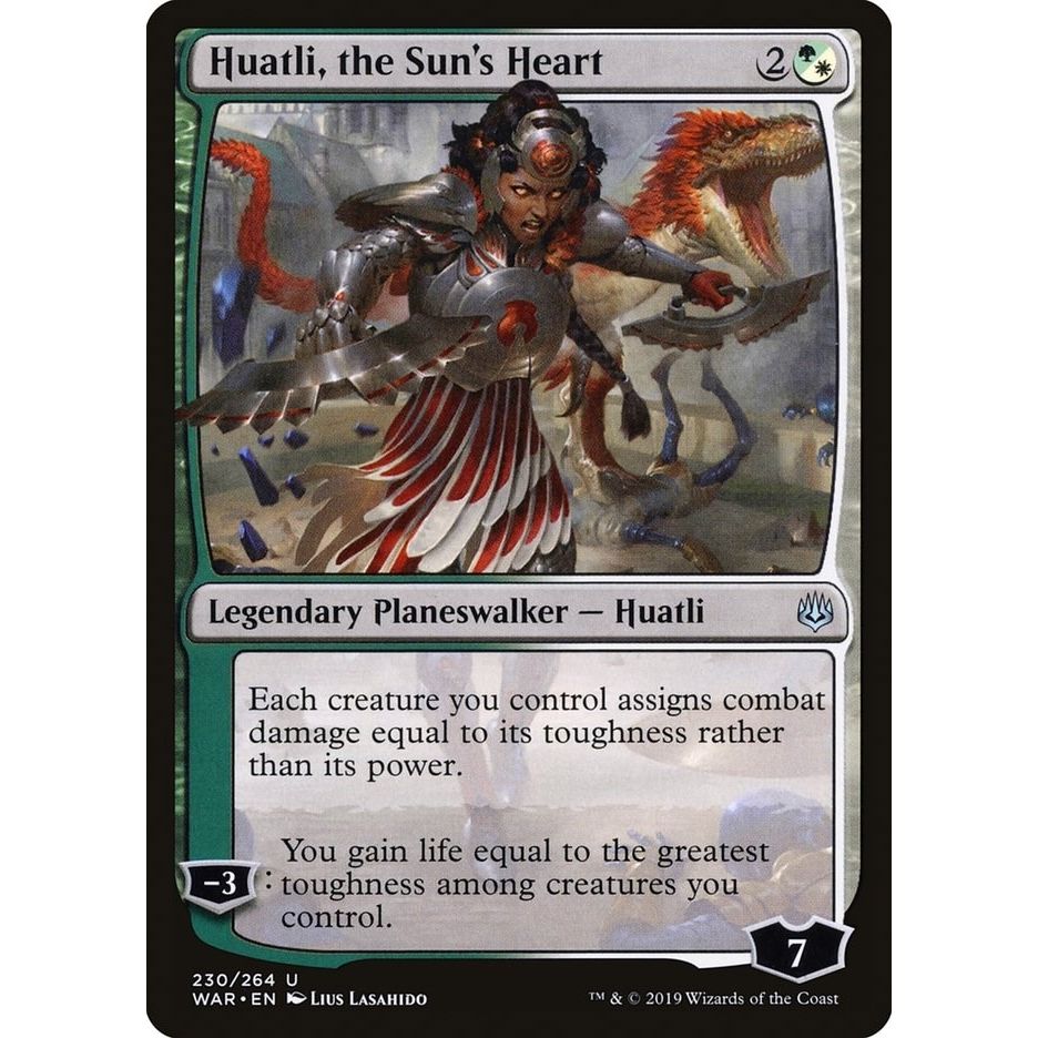 Image for Huatli, the Sun's Heart (230) (WAR) - Magic: The Gathering