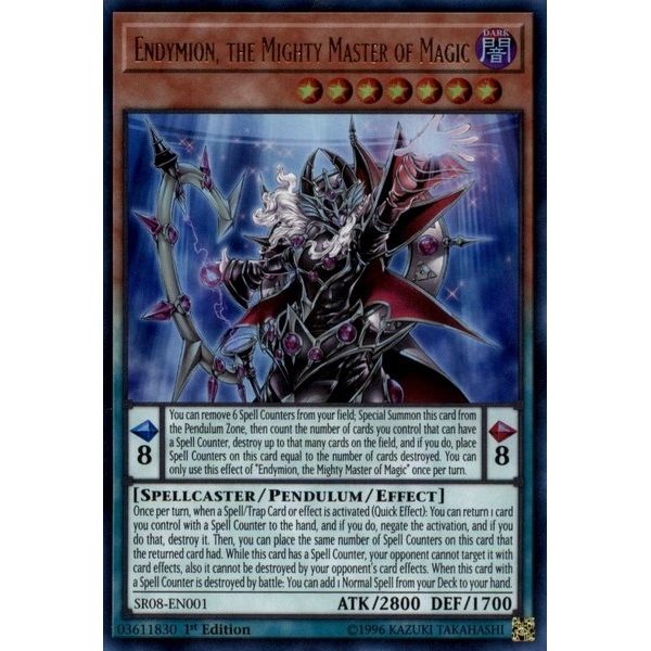 Image for Endymion, the Mighty Master of Magic (SR08-EN001) (SR08) - YuGiOh
